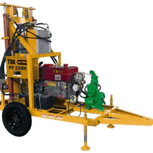 PERFORADORA DE POZOS TDK MACHINERY C/MOTOR DIESEL 22HP - PF220H