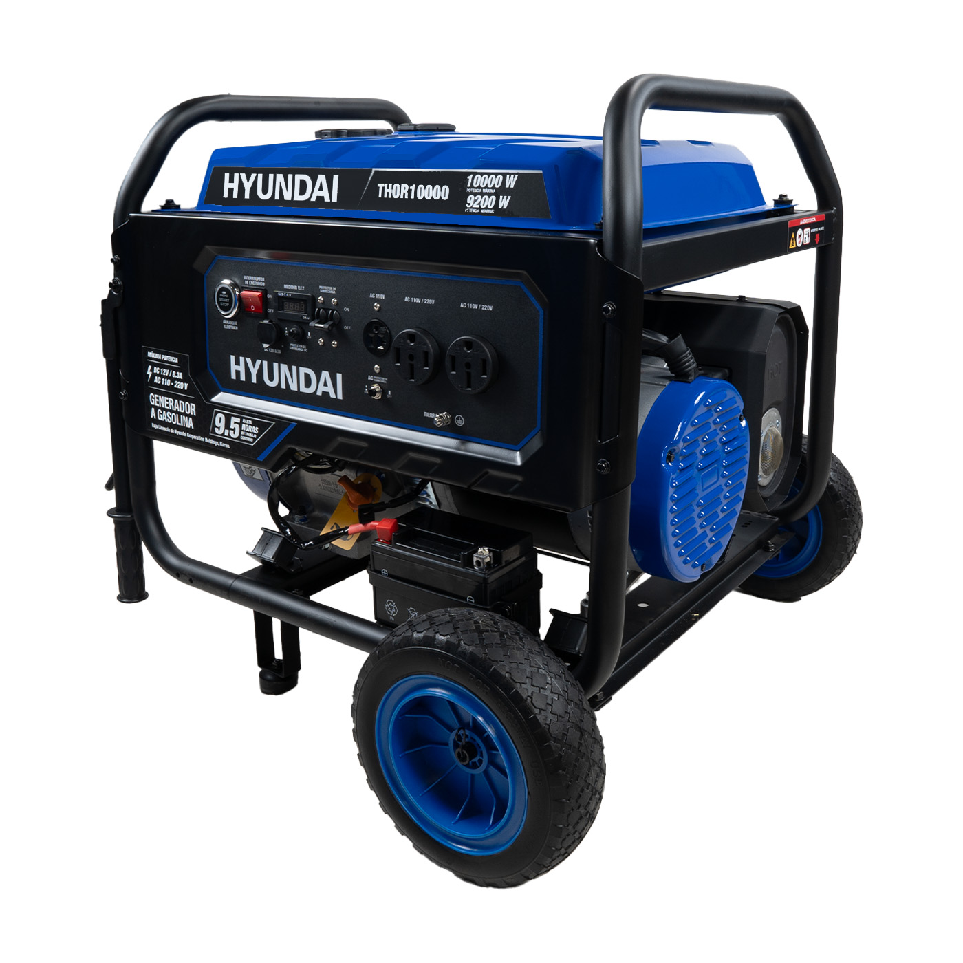 GENERADOR HYUNDAI 11.5KW C/MOT 18HP 110V/220V - THOR10000 - Image 2