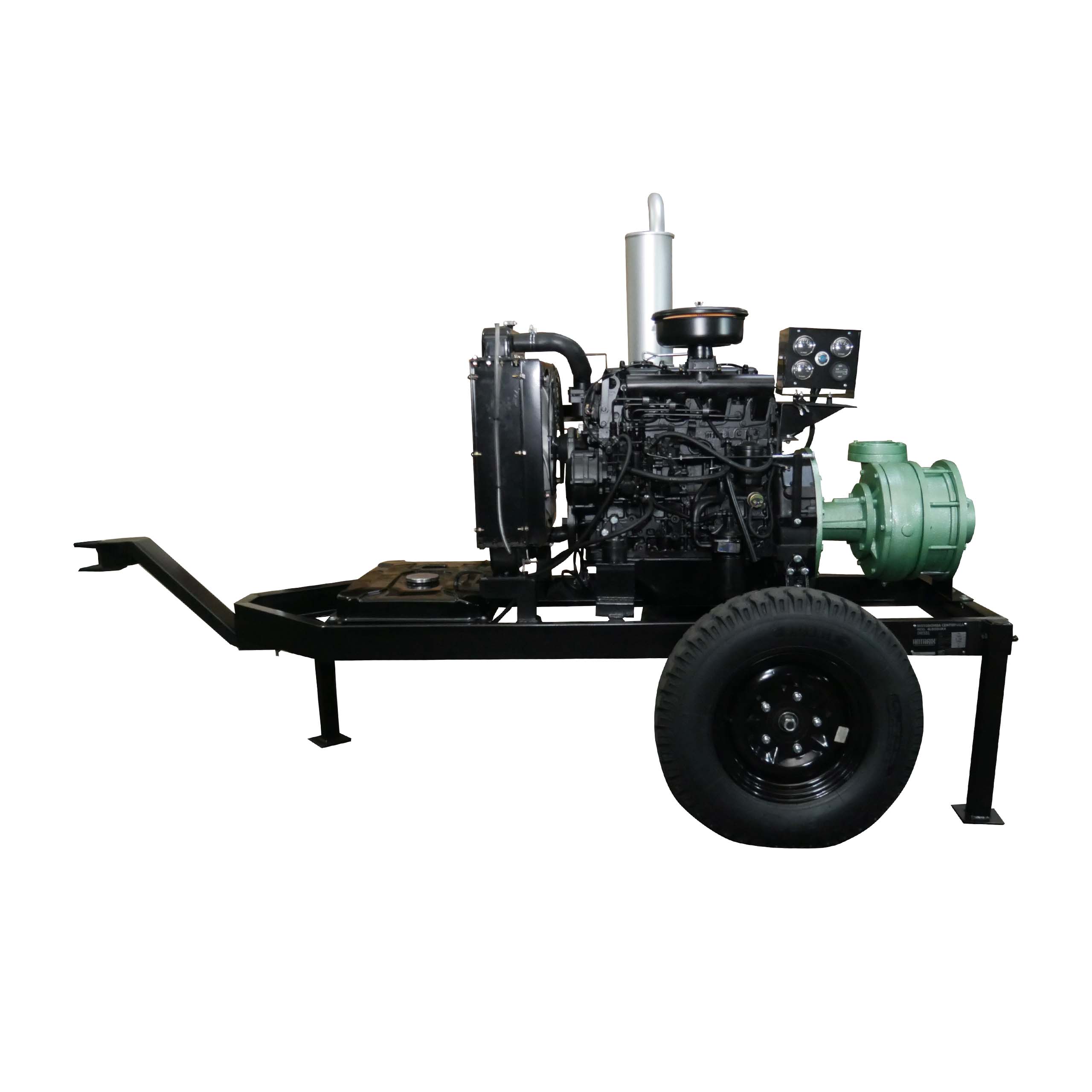 Equipo de riego agricola centrifuga 4LD50UK4 4x4 c/ukura DIESEL 50hp - Image 5