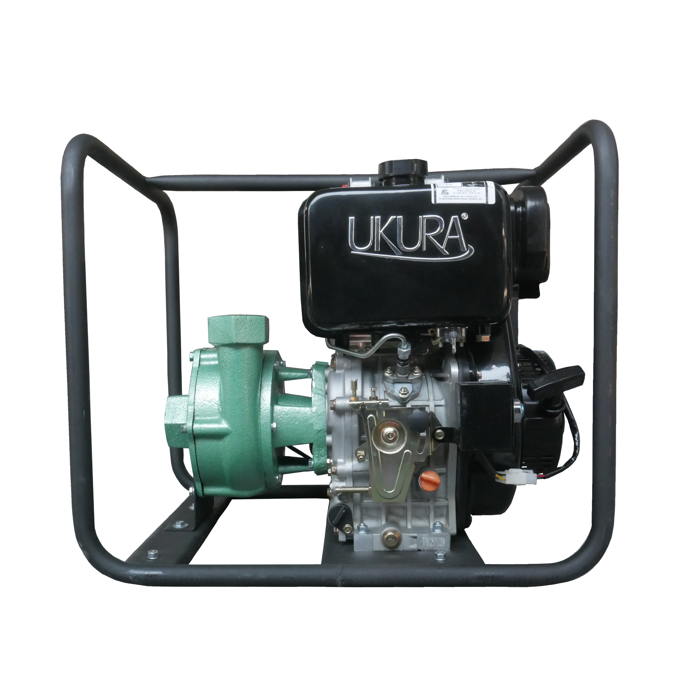 Equipo de riego agricola centrifuga antarix MAPX2D10 alta presion 2x2 c/ukura diesel 10hp - Image 4