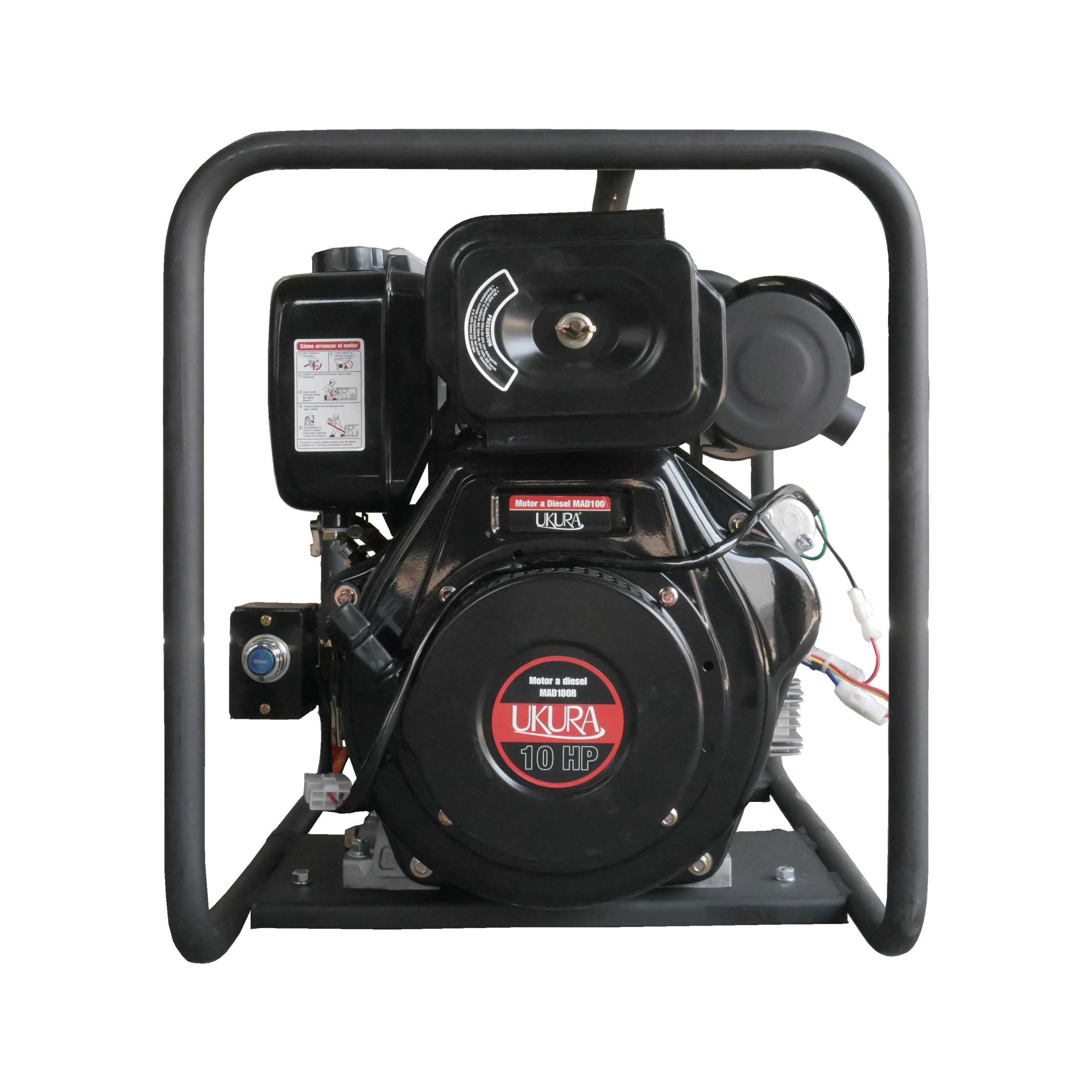 Equipo de riego agricola centrifuga antarix MAPX2D10 alta presion 2x2 c/ukura diesel 10hp - Image 6
