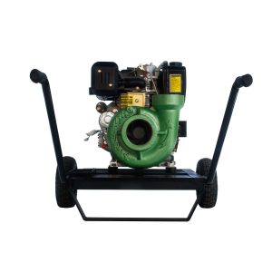 Motobomba agricola centrifuga 4" X 4" Motor UKURA diesel 10hp MCD4UKD10RR
